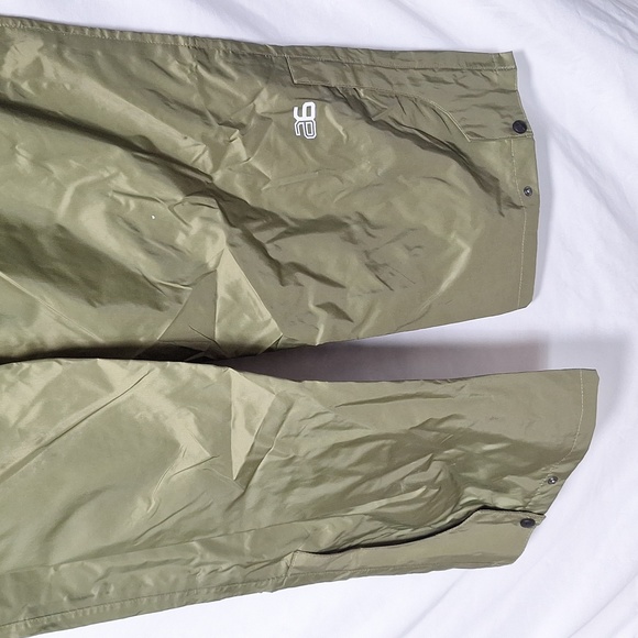 Arctix Rain Pants Packable Water Repellent Rain Gear Mens Olive - Picture 7 of 16